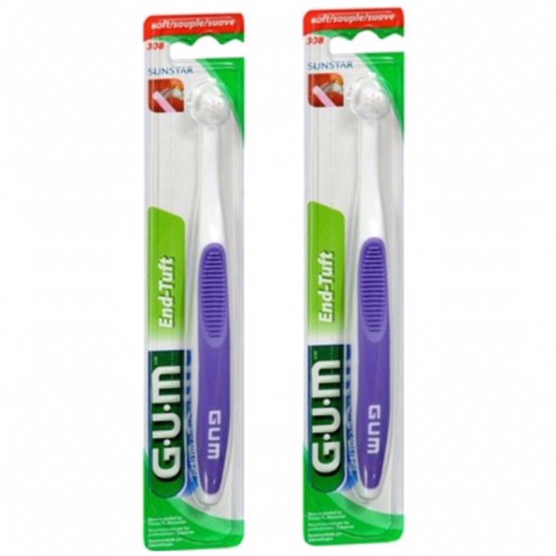 gum end tuft toothbrush