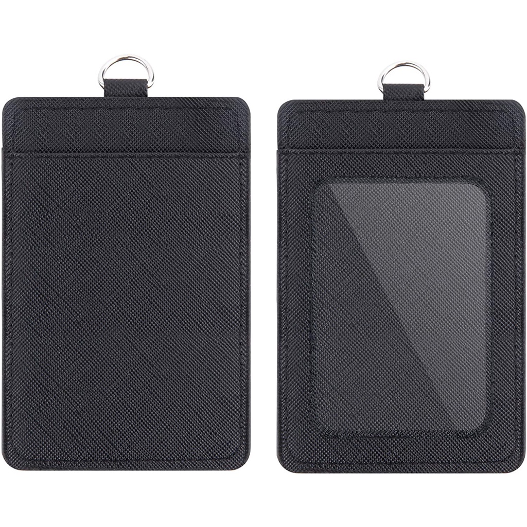 1Pc ID Vertical PU Leather Card Holder Shopee Singapore