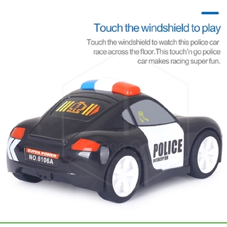 Police Car Miniature And Race Car With Stimulated Sounds 