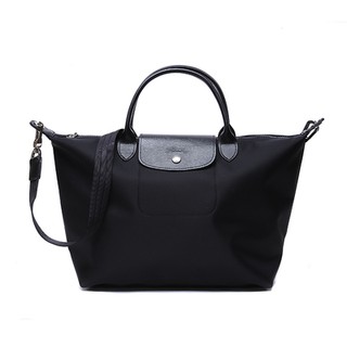 Longchamp Le Pliage Neo Handbag Short Handle Black