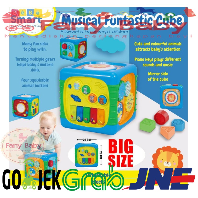 Bebe Smart Musical Funtastic Cube Shopee Singapore