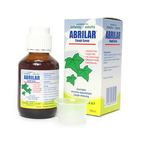 Abrilar Cough Syrup 100ml Shopee Singapore