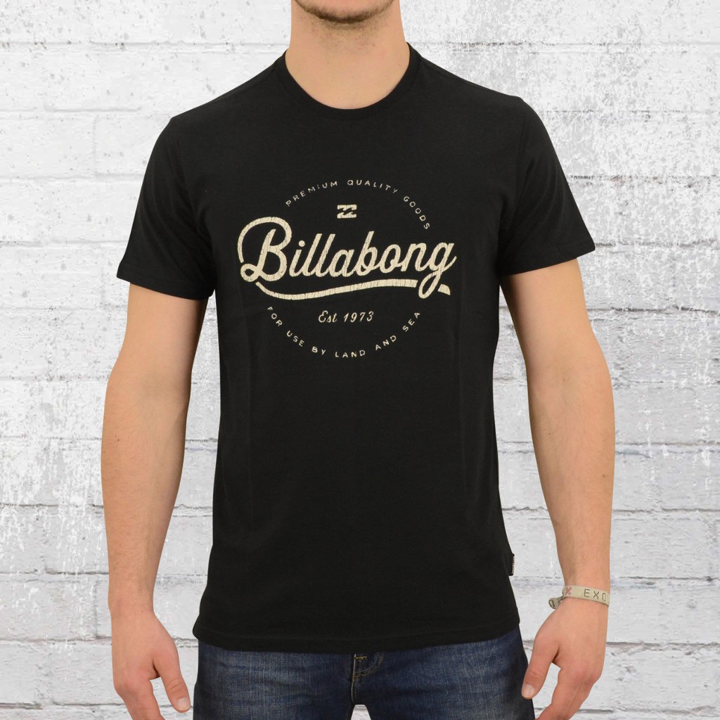 Billabong Manner T Shirt Outfield Schwarz Herren Tshirt Nicki Men S Shopee Singapore