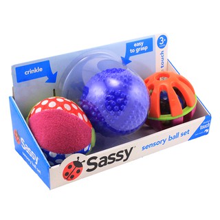 sassy sensory ball set
