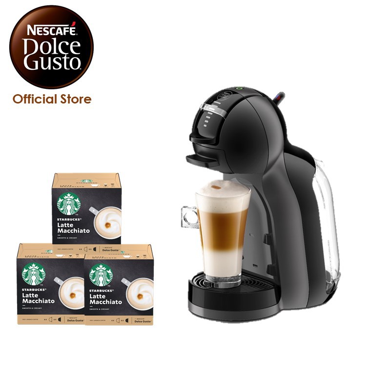 NESCAFÉ® Dolce Gusto® Mini Me (Grey Black) Automatic Coffee Machine ...