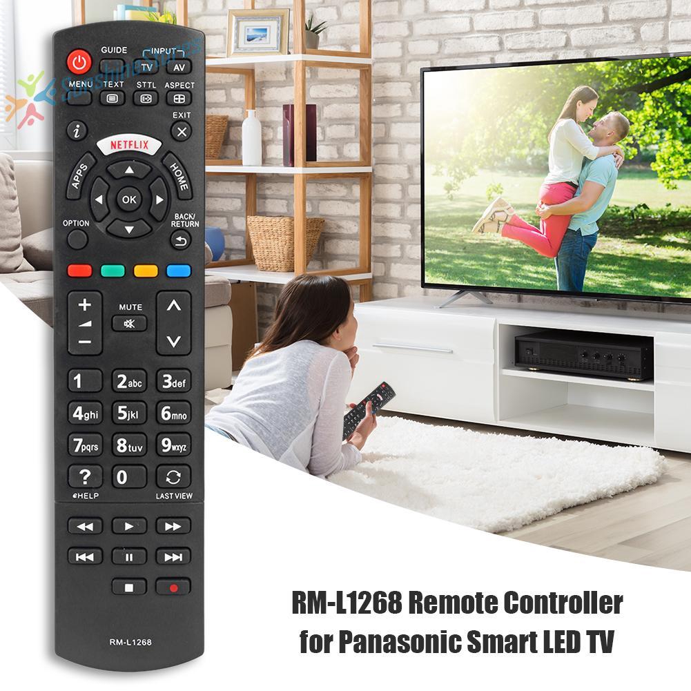 Smart LED TV Remote Control RM-L1268 for Panasonic Netflix N2Qayb00100