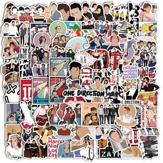 50 pack one direction sticker zayn malik stickers singer decals handsome laptop decal shopee singapore