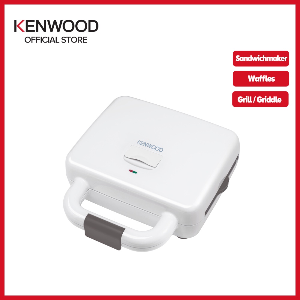Kenwood Sandwich Maker (White) SMP84 Shopee Singapore