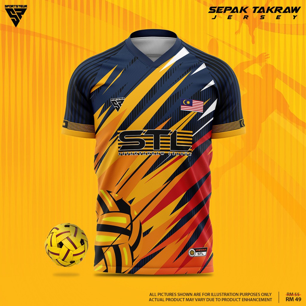 Sepak Takraw STL Edition Jersey (slim 