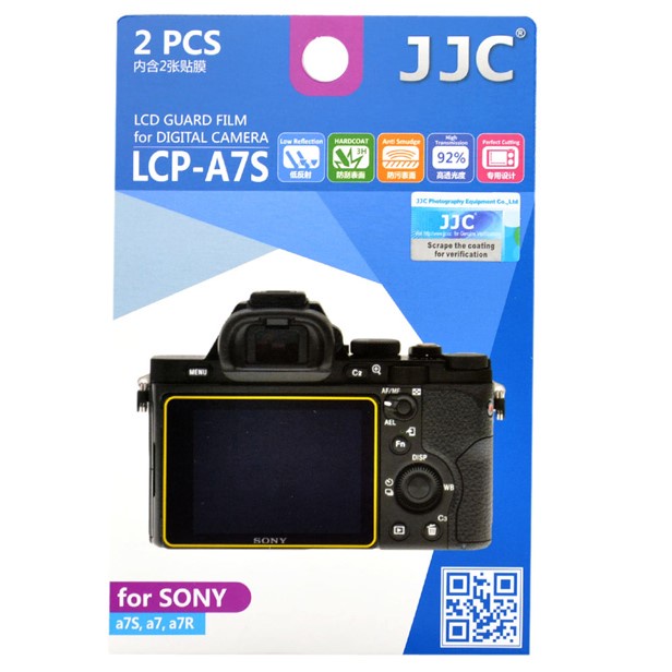 Pack of 2 Celicious Vivid Invisible Glossy HD Screen Protector Film Compatible with Sony A7 