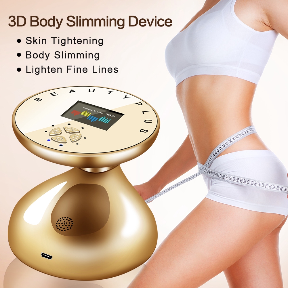 Ultrasonic Cavitation Fat&Cellulite Remover Body Slimming Massager Machine 3-in1