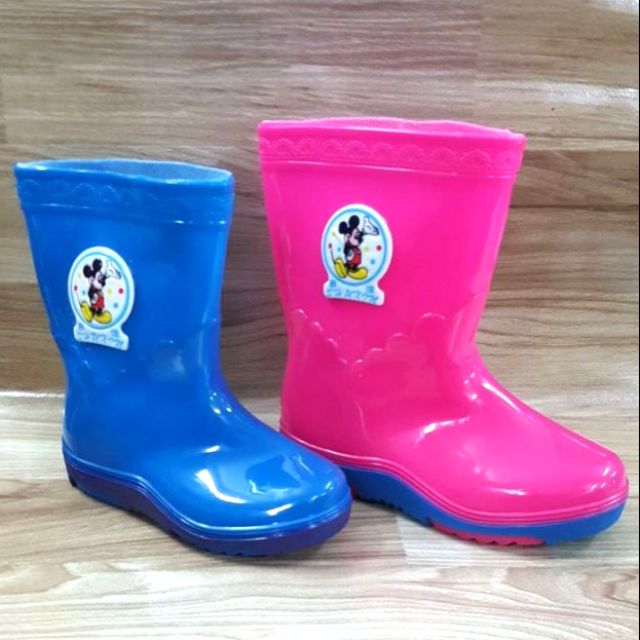 Kids Rubber Rainboot Kasut Hujan Kasut Getah Kasut But Kasut Hujan Budak Kanak Kanak 儿童水鞋 Shopee Singapore