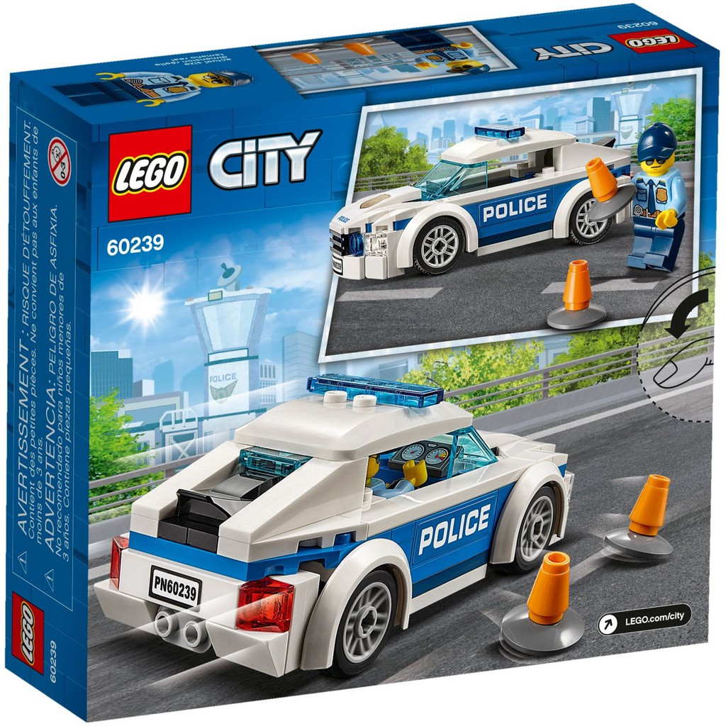 lego city 60239 police patrol car