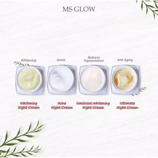 ms glow night cream luminous