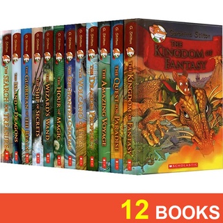 [SG STOCK] Geronimo Stilton The Kingdom of Fantasy Series Special Edition (12 Books Hardcover)