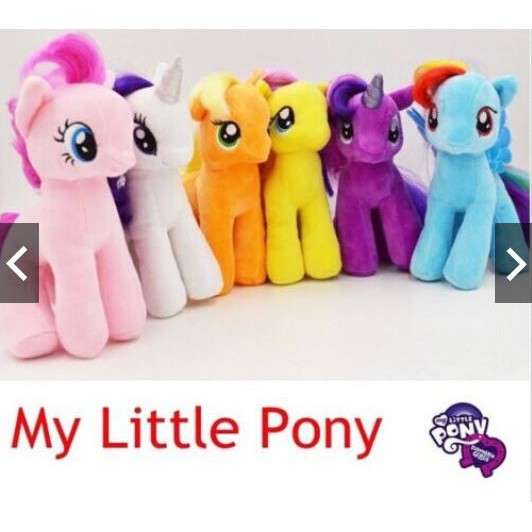 my little pony soft plush