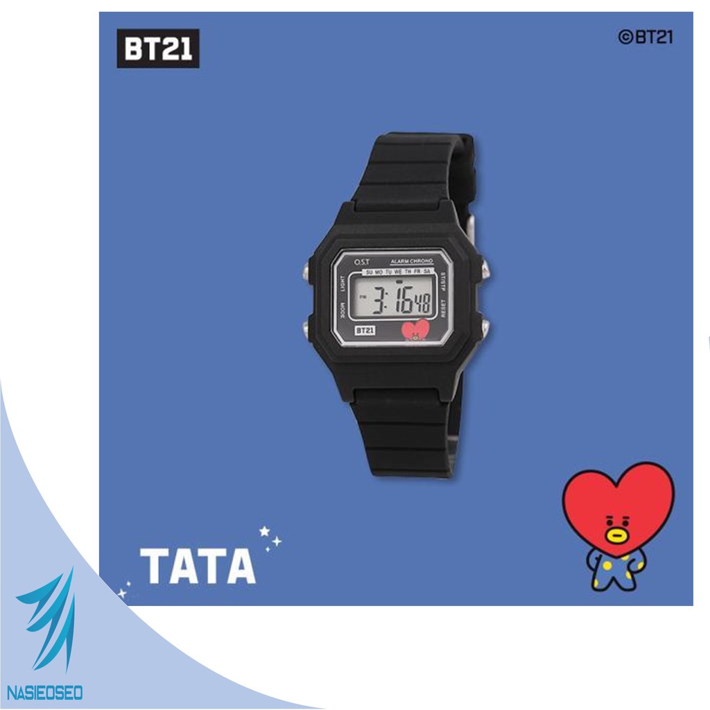 bt21 ost digital watch