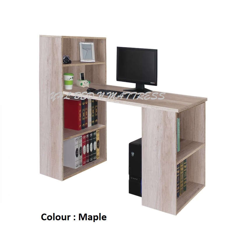 YHL Dos III Study Desk / Writing Table / Study Table With Bookcase