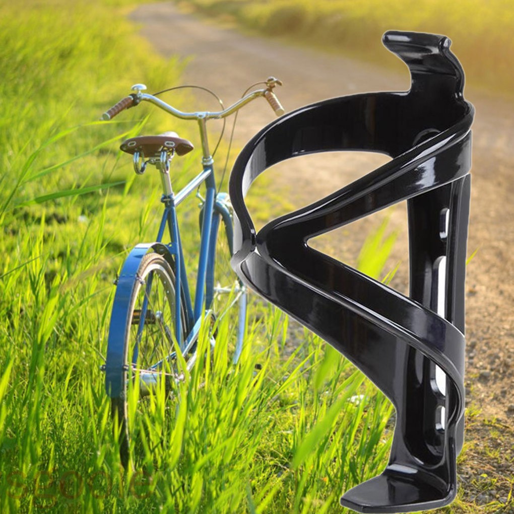 green bike bottle cage