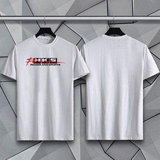 Image of thu nhỏ JDM HKS Power Motorsport 100% Cotton Unisex Men Team Shirt [Ready Stock] #2