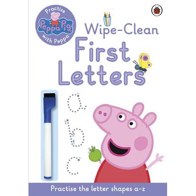 Peppa Pig Practise With Peppa Wipe Clean First Letters Paperback 9780723292081 - roblox top role playing gameshardcover