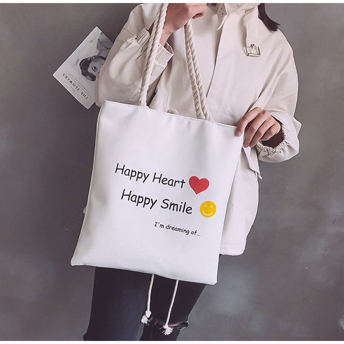 tote bag korea shopee