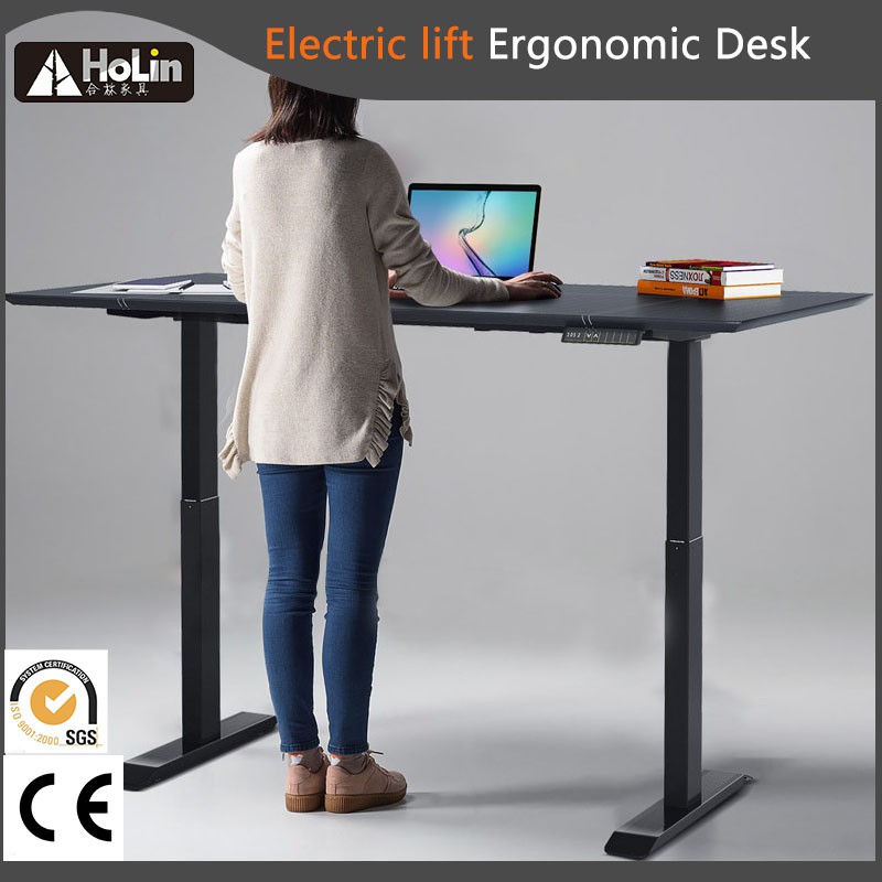 Hollin Adjustable Height Standing Table Sit To Stand Up Desk