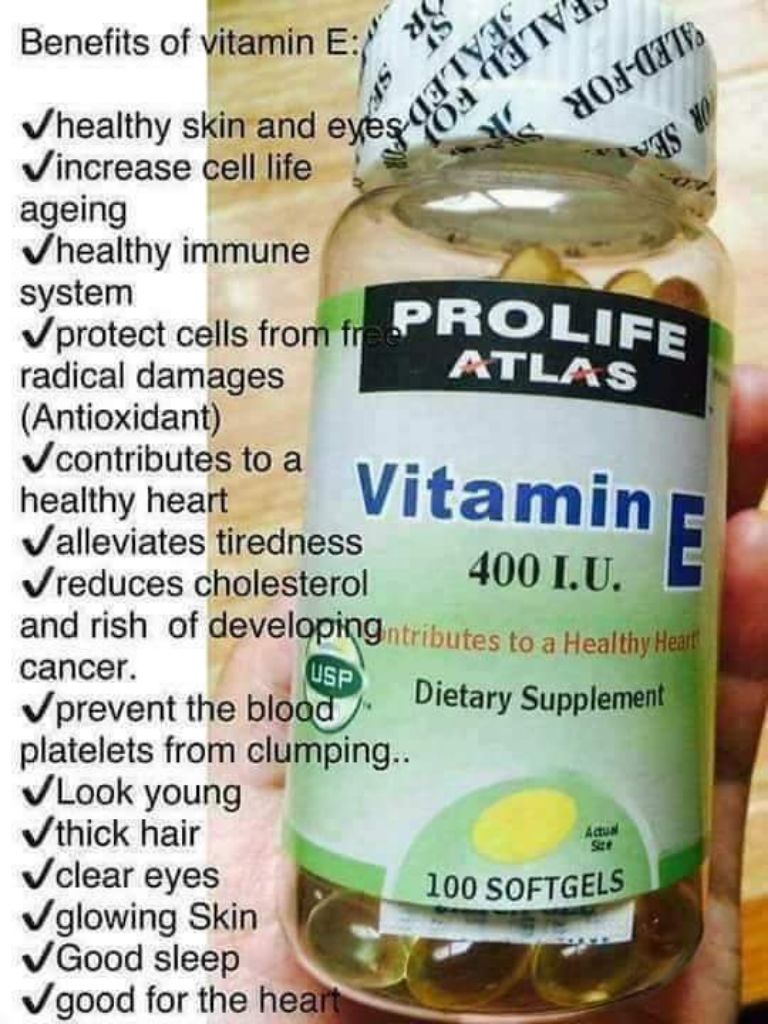 Prolife Atlas Vitamin E Shopee Singapore