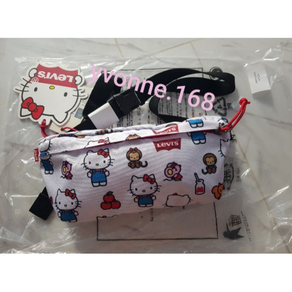 levis hello kitty sling