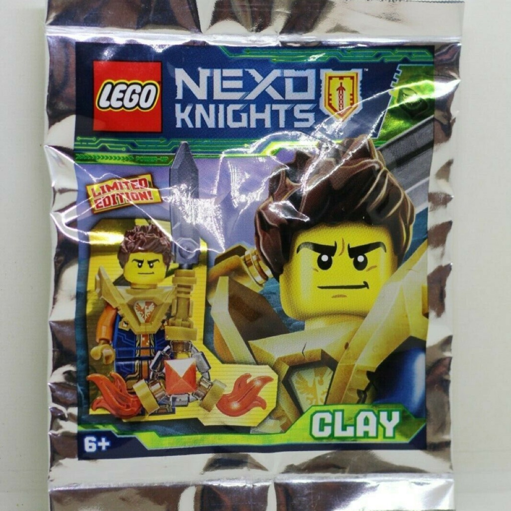 Lego Nexo Knights 271829  Clay Limited Editon in Polybag Neu OVP 