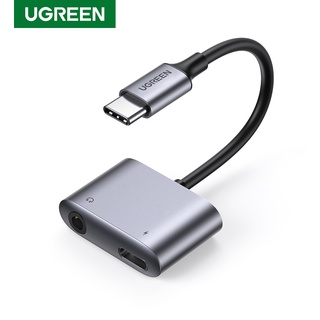 UGREEN 2-in-1 USB C to 3.5mm Adapter For Samsung Note 10/Note10+ Ipad Pro 2020/2018