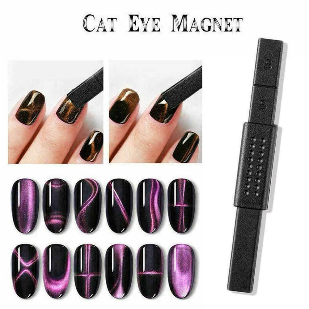 3d Magnetic Stick For Cat Eye Gel Polish Magnet Uv Nail Art Manicure Led Shopee Singapore