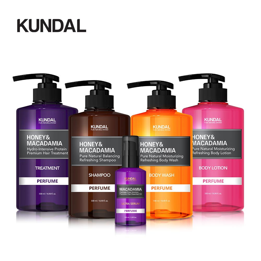 [KUNDAL]Shampoo / Treatment / Hair Serum / Body wash / Body lotion