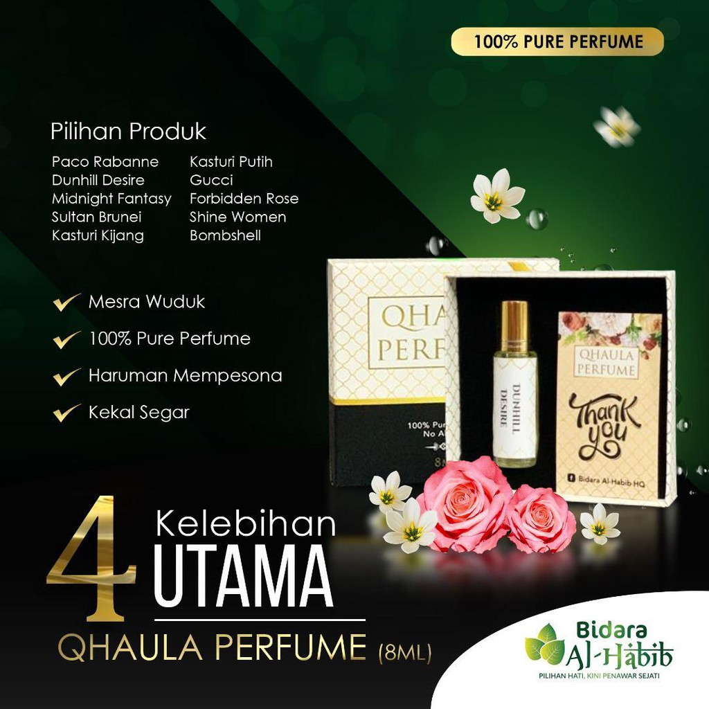 Shop Malaysia Best Sales Ready Stock 8ml Qhaula Perfume Bidara Al Habib Many And Women Cheapest Muslim Halal Viral Products Shopee Singapore