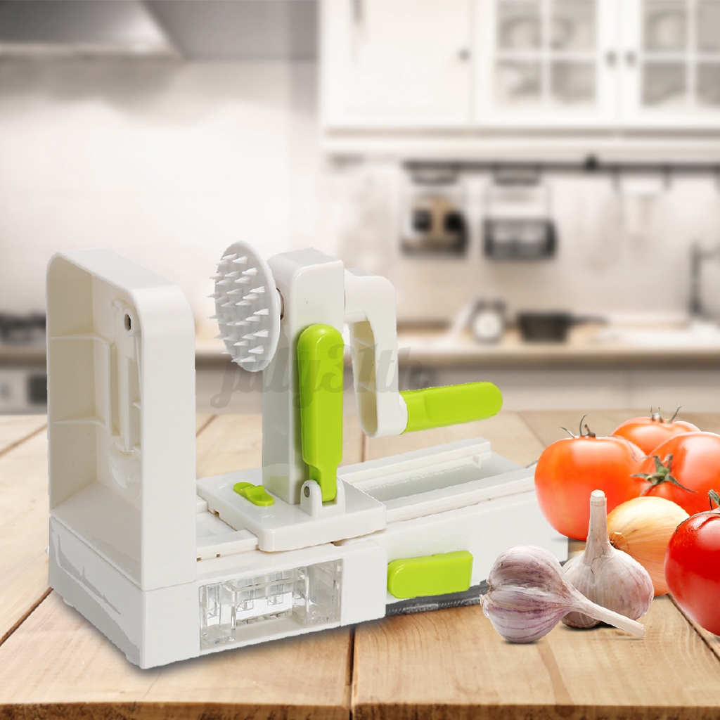 【Good Quality】Kitchen Spiralizer Vegetable Noodle Maker Slicer Veggie