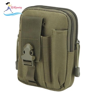 [Whweight] Portable Waist Zipper Purse Gear Organizer Bag Multi Functional Pouch Accessories Nylon for Hunting #1