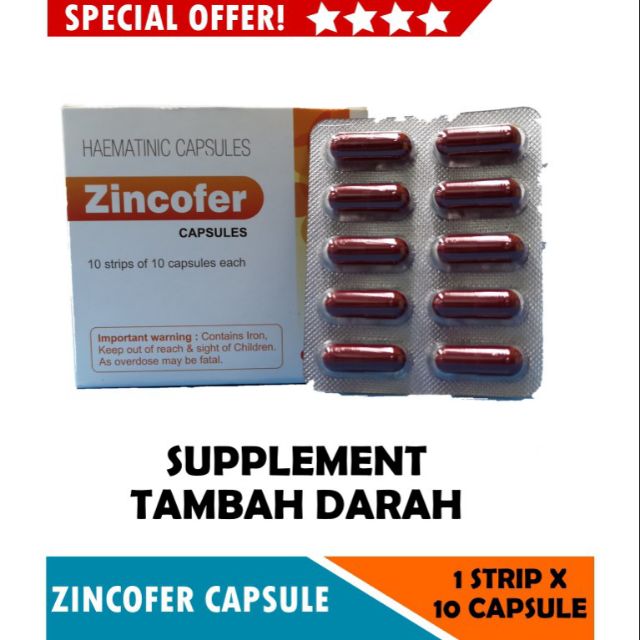 Zincofer Tambah Darah Englshgras