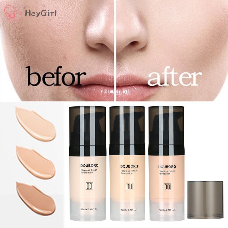 Liquid Foundation Concealer Cream Full Coverage Matte Face Make Up Foundation Cover Shopee Singapore