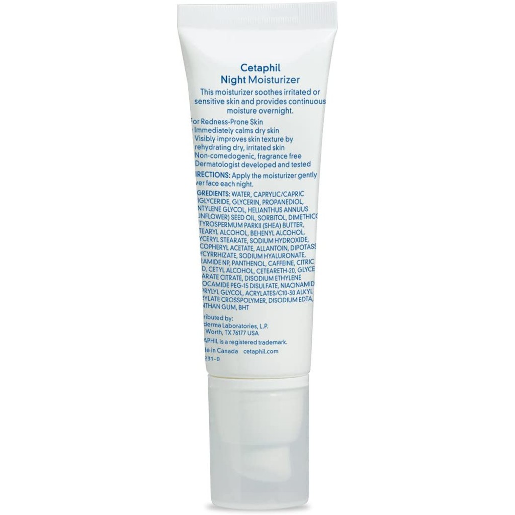 cetaphil redness relieving night