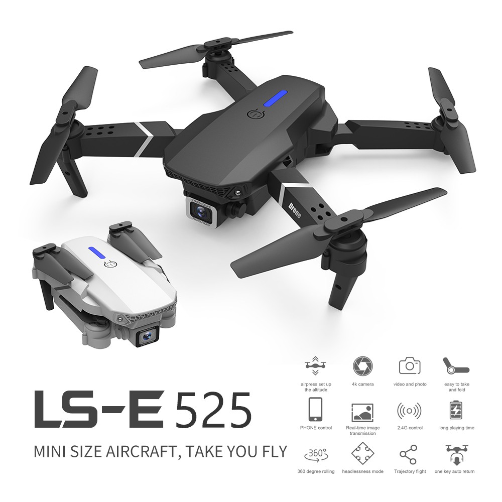 New E525 WIFI FPV Drone With 4K/1080P 