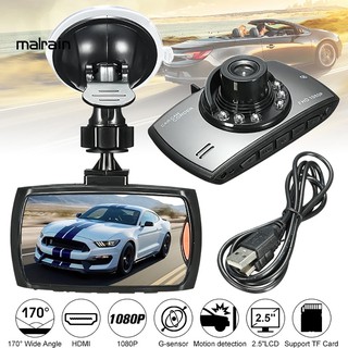 Mal 2.5 Inch LCD 1080P Car DVR Camera Dash Cam Video Recorder G-sensor Night Vision