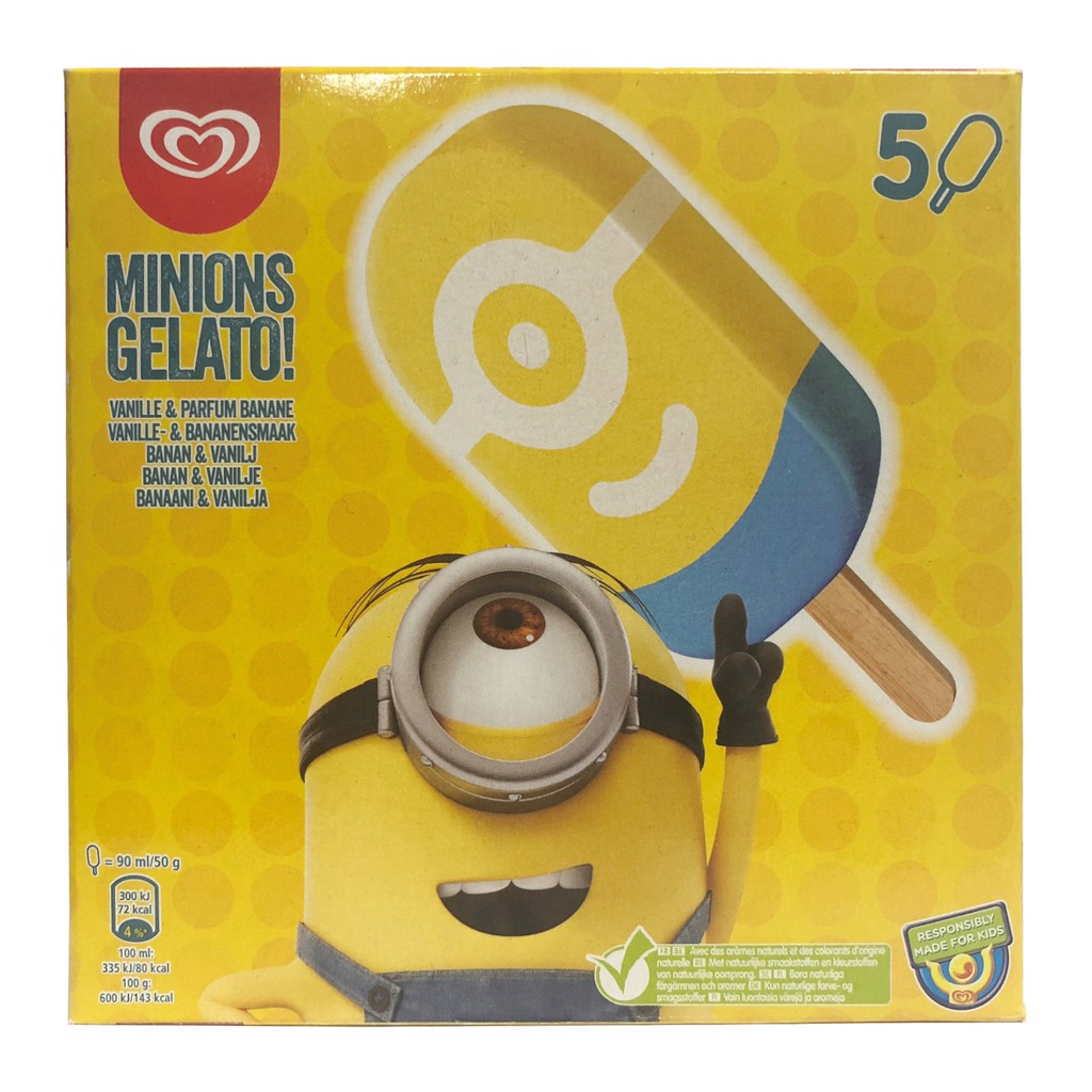 Minions Fans You Ve Gotta Try This Adorable New Minions Caramel Chocolate Ice Cream