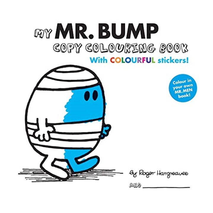 My Mr. Bump Colouring Book With Colourful Stickers Shopee Singapore