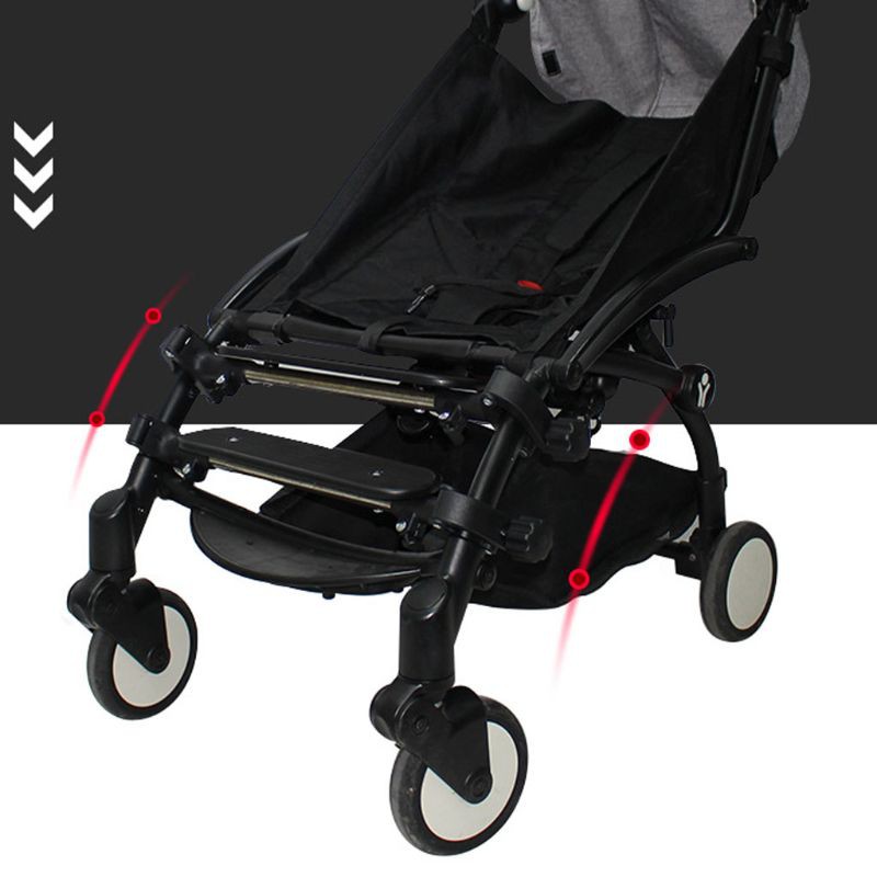 stroller with adjustable leg rest