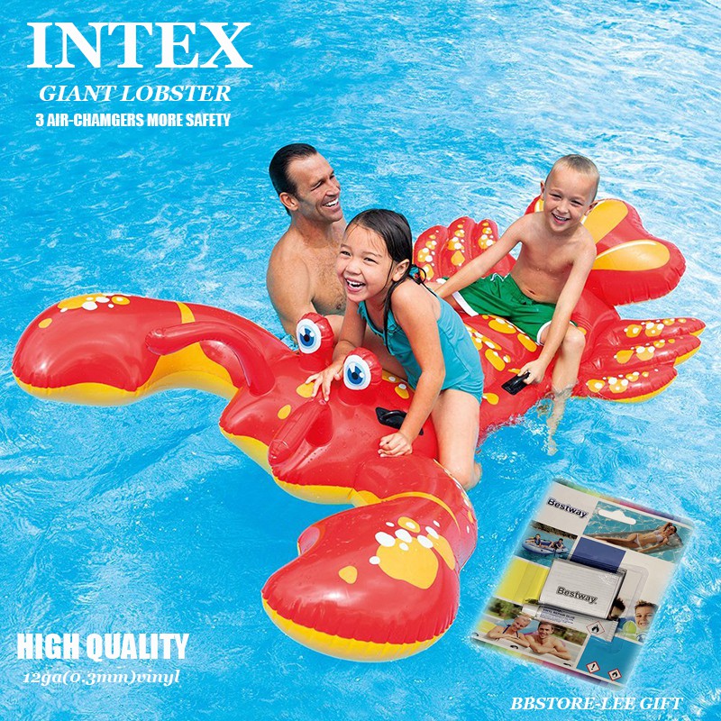 inflatable lobster pool toy