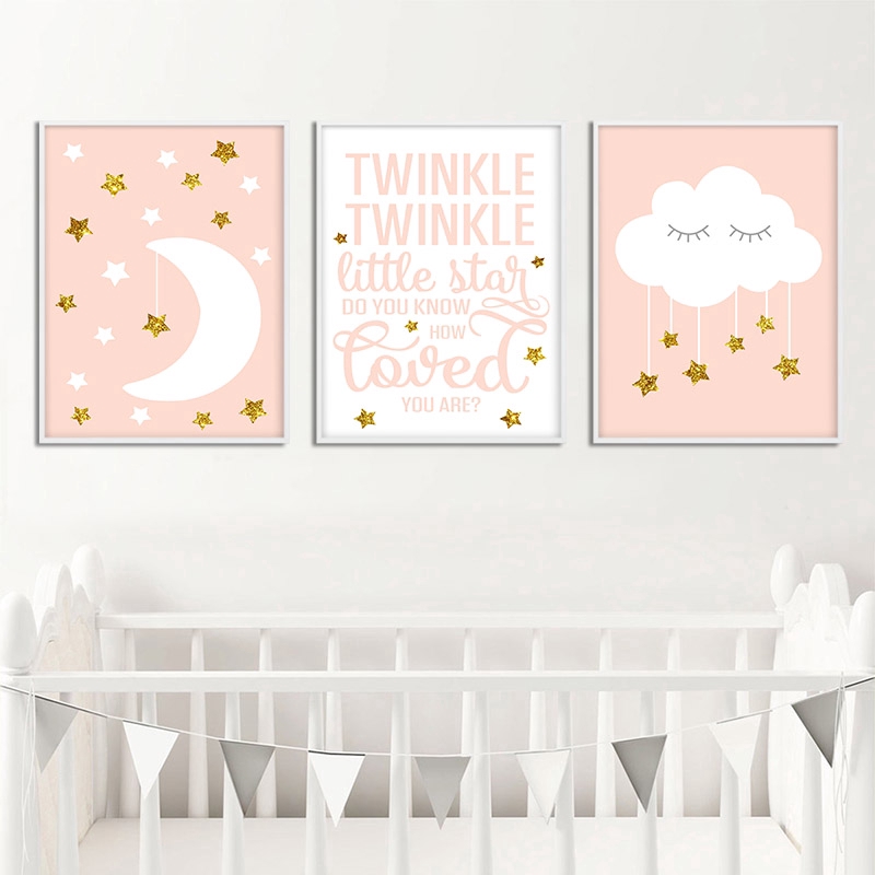 cloud wall art nursery