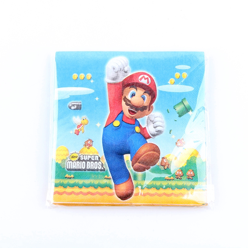 Pack of 100 Super Mario Brothers Party Supplies Party Favor 