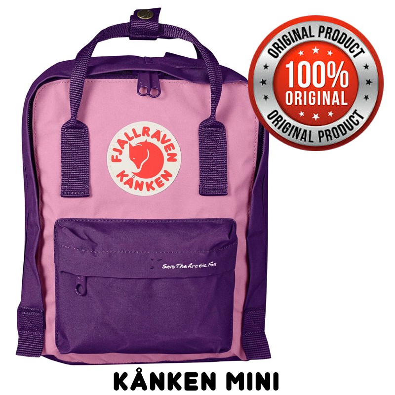 kanken mini save the arctic fox