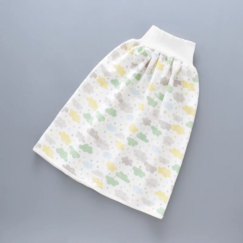 🇸🇬 Toddler Kids Waterproof POTTY TRAINING Diaper Skirt Leakproof Naptime Playtime Pants Washable