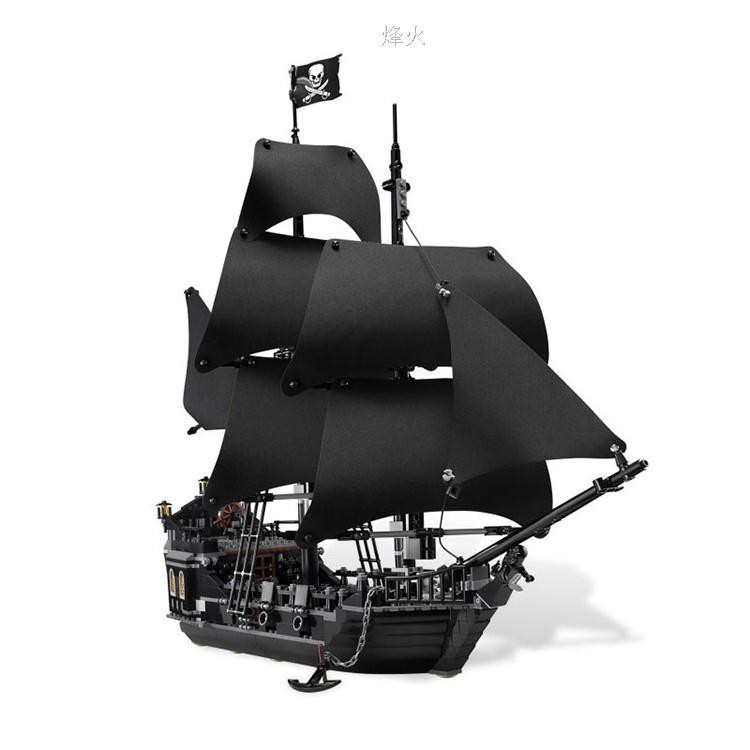 black pearl toy ship